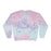 Electric Faces Neon Tie‑Dye Crewneck – Music Andy Designs