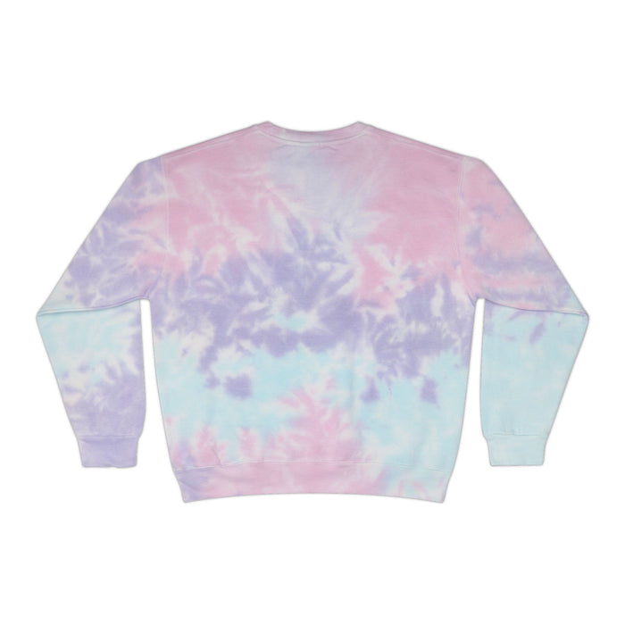 Electric Faces Neon Tie‑Dye Crewneck – Music Andy Designs