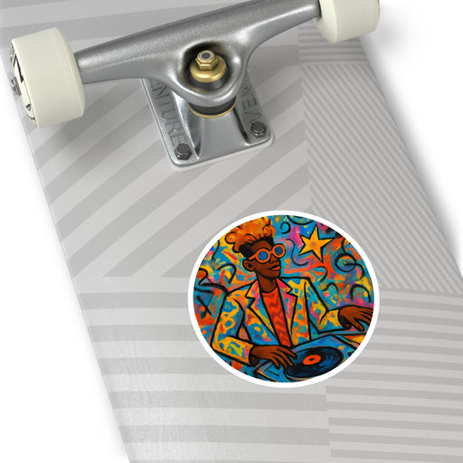 "Master of the Mix" DJ Sticker