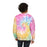 Electric Faces Neon Tie‑Dye Crewneck – Music Andy Designs