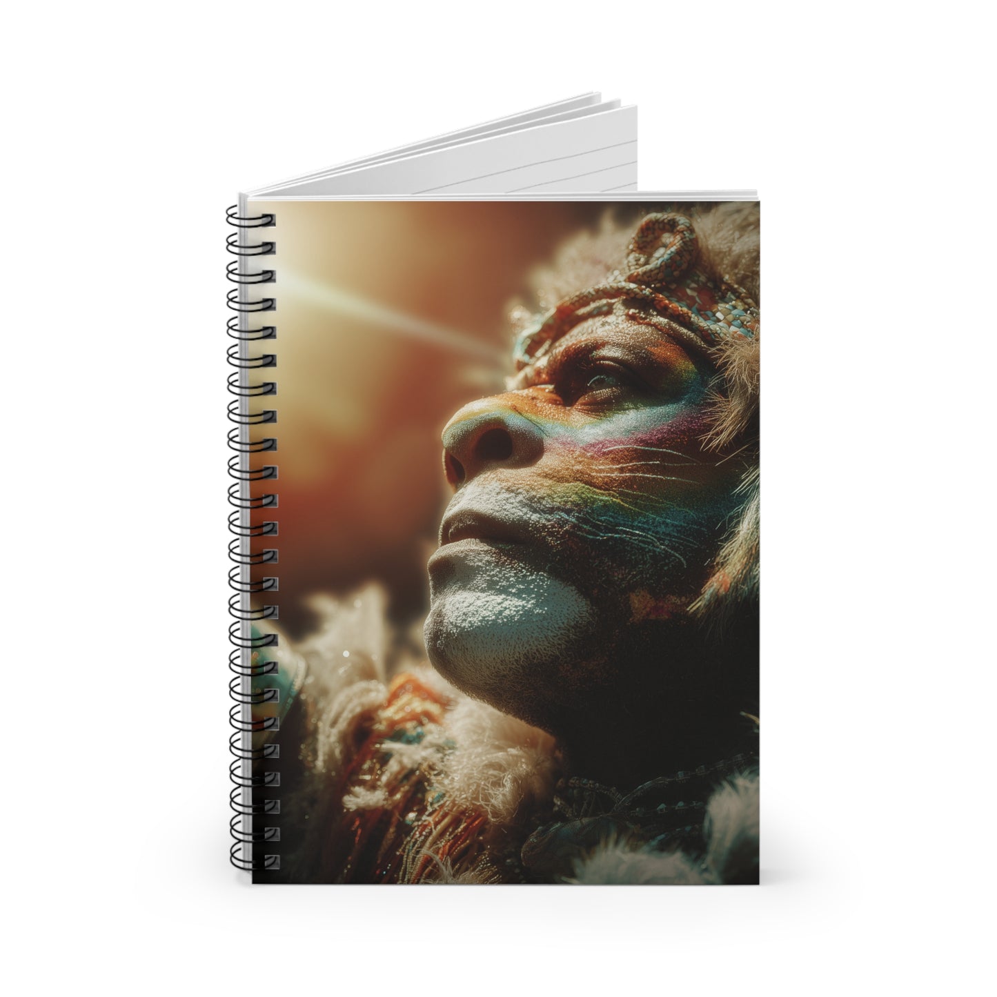 Spiral Notebook 6x8 Inches Ruled 118 Pages Durable Printed Cover For School Office Use
