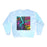 Electric Faces Neon Tie‑Dye Crewneck – Music Andy Designs