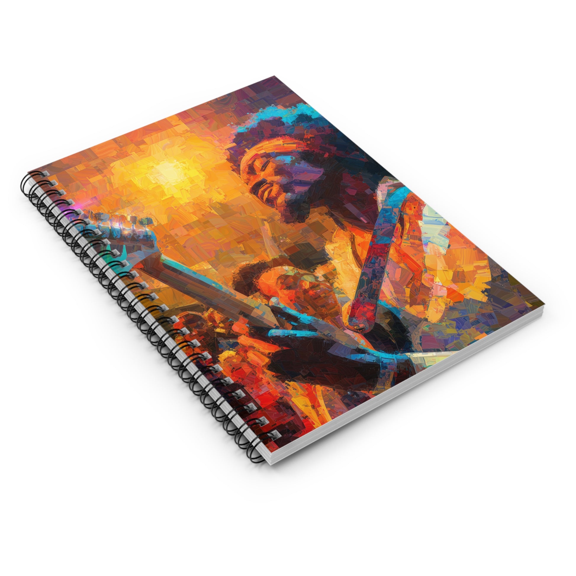 spiral notebook ruled lines 6x8 118 pages