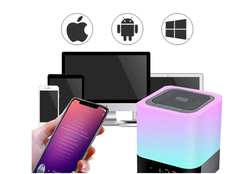 MusicAndy RGB Bluetooth Speaker for Music & Vibes