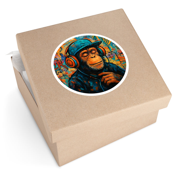 "Primal Groove" DJ Chimp Sticker