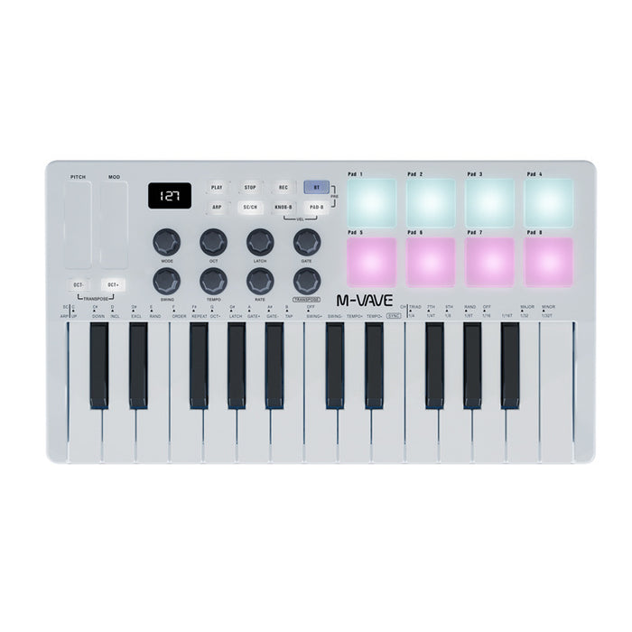 🎹 Portable Musicandy MIDI Controller (SMK-25)