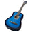 Musicandydesigns Blue Acoustic Guitar