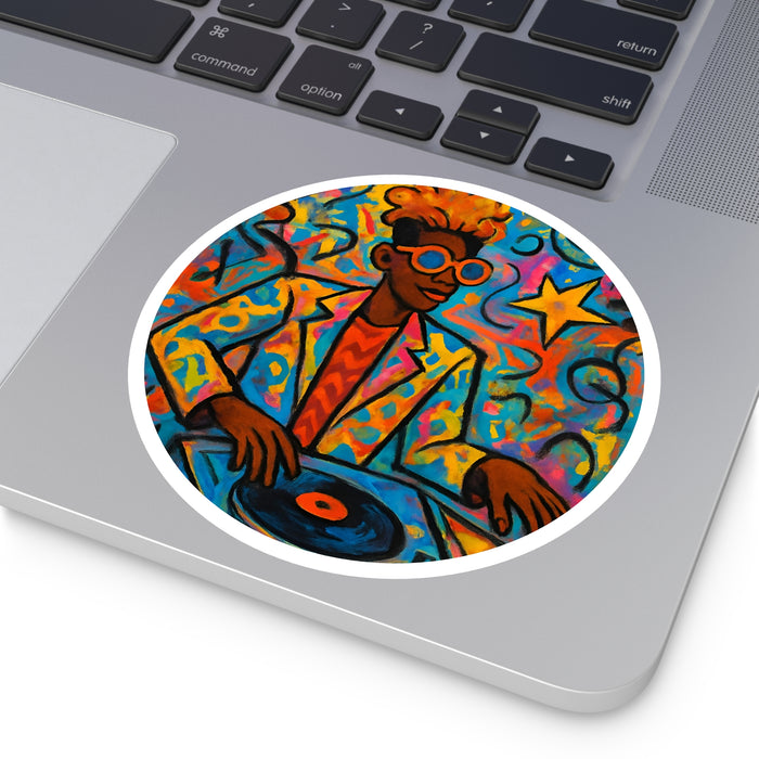 "Master of the Mix" DJ Sticker