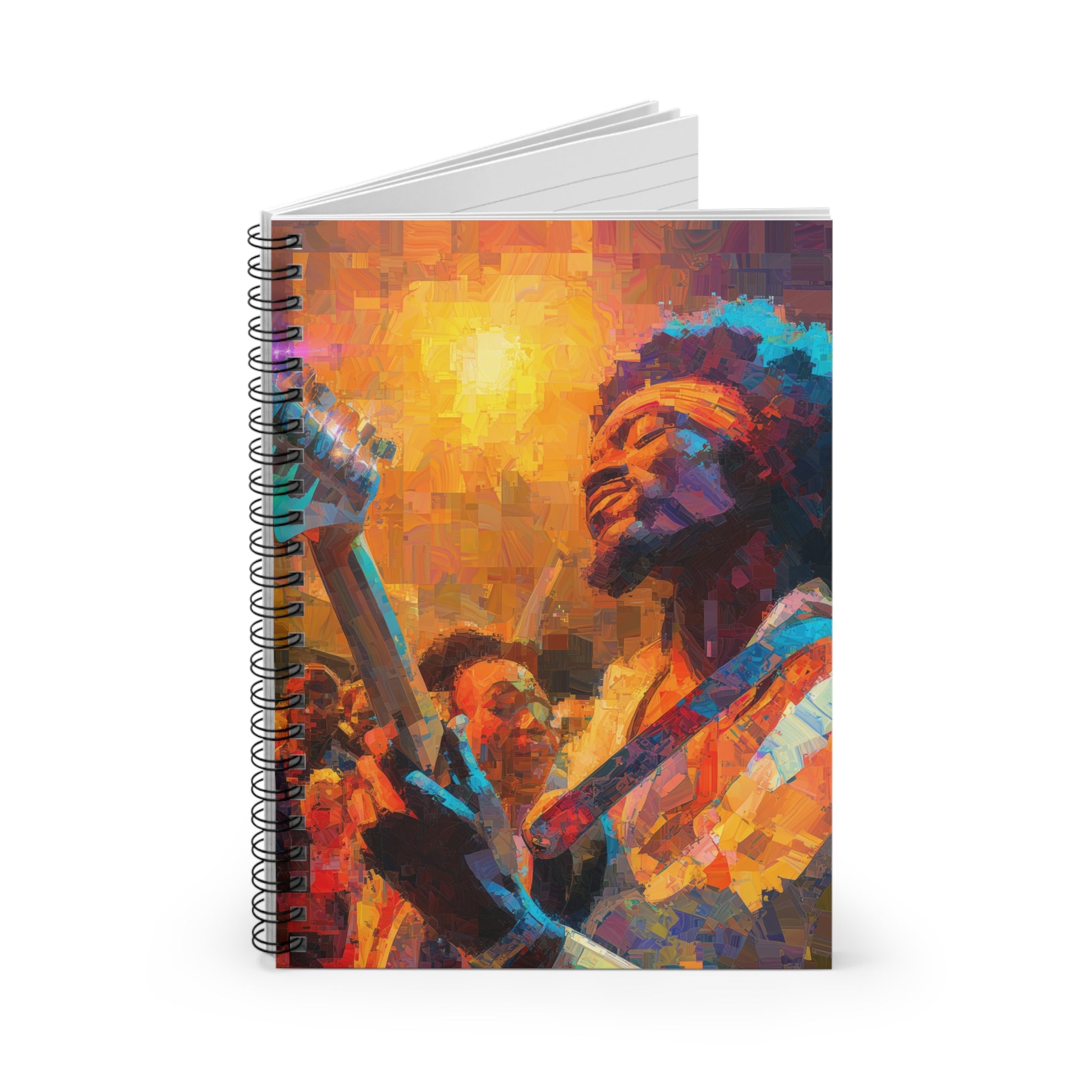 spiral notebook ruled lines 6x8 118 pages