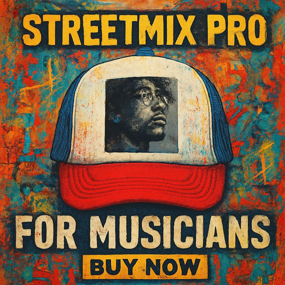 Classic Musicandy Trucker Cap — Vintage Music Logo Mesh Hat