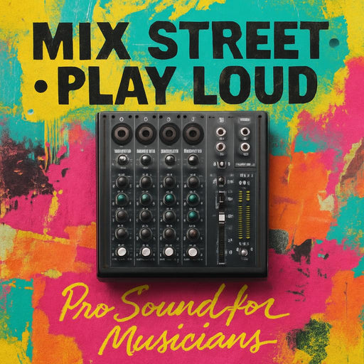 Mini 6-Channel Bluetooth Audio Mixer for Music & Streaming