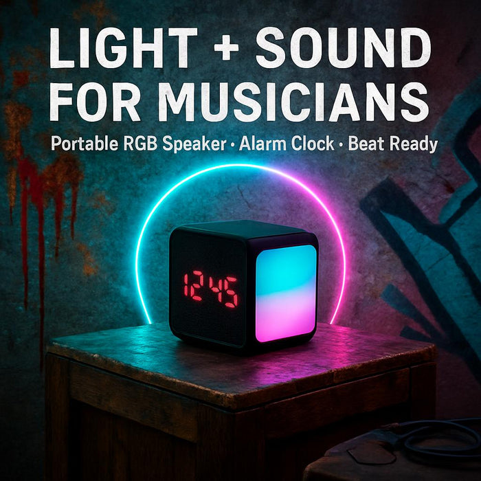 MusicAndy RGB Bluetooth Speaker for Music & Vibes