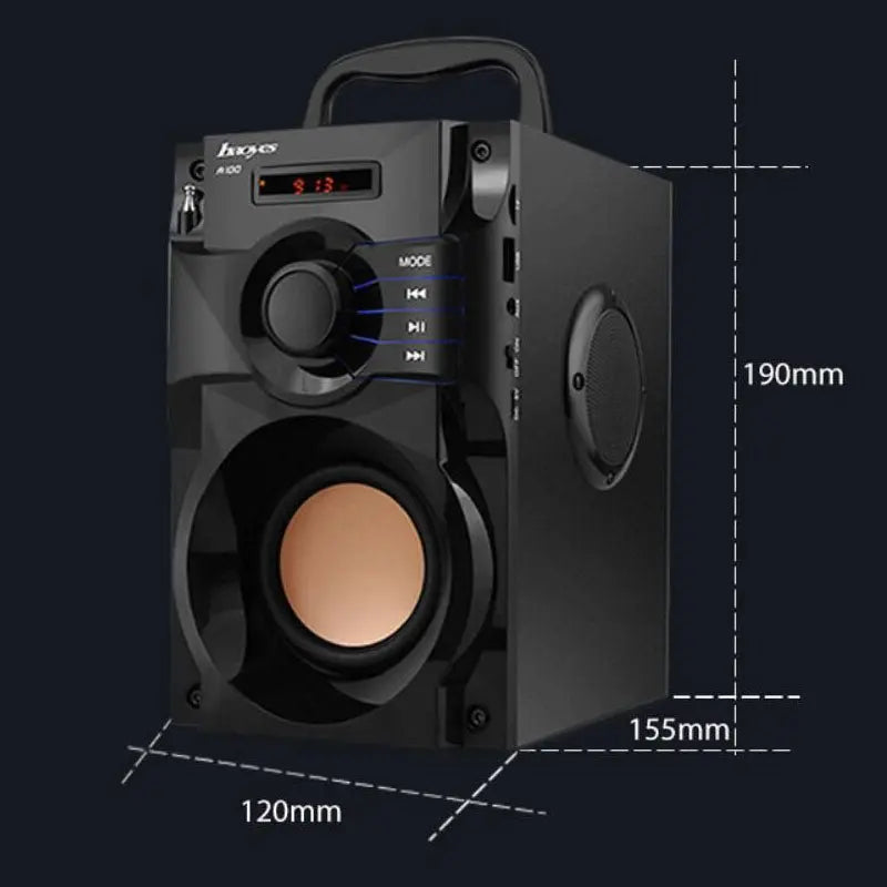 A100 Wireless Plug In Subwoofer Desktop Speaker - MusicandydesignsMusic Gadgets