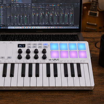 🎹 Portable Musicandy MIDI Controller (SMK-25)