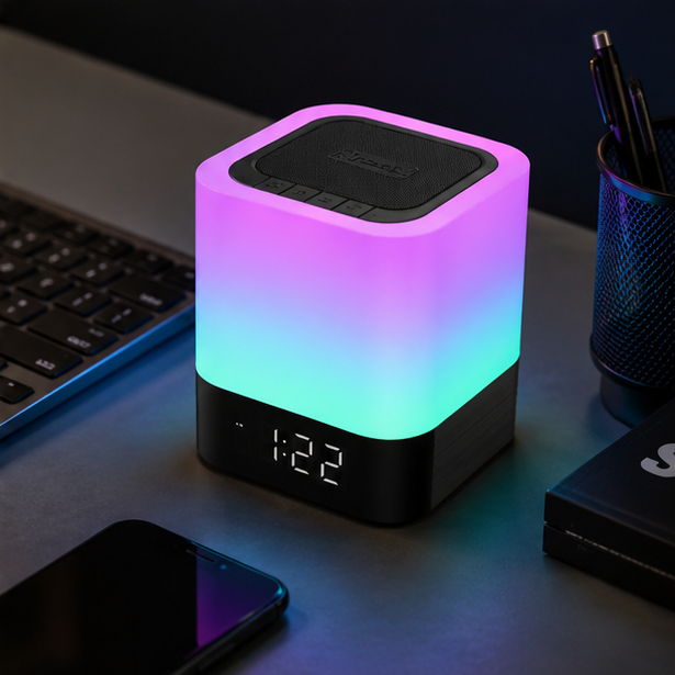 MusicAndy RGB Bluetooth Speaker for Music & Vibes