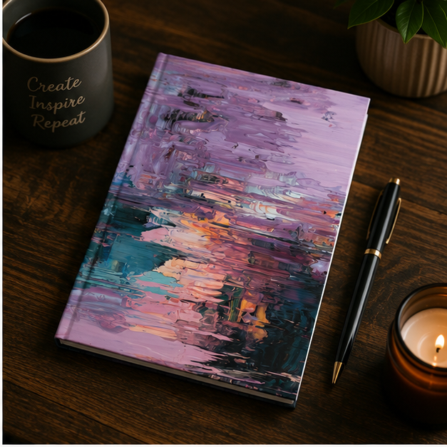 Cassette Tape Hardcover Journal With Holographic Retro Design For Music Lovers And Lined Pages