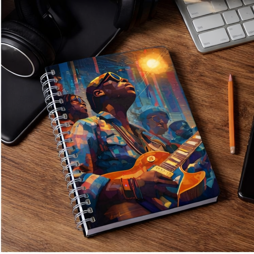 Spiral Notebook With Ruled Lines 118 Pages 6 By 8 Inches Durable Printed Cover For School Notes