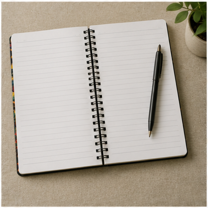 Eye Graffiti Spiral Notebook Colorful Street Art Journal Ruled Paper For Notes Sketching And Creative Thinking
