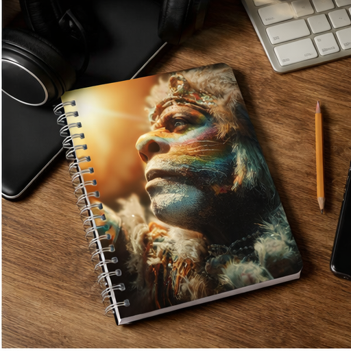 Spiral Notebook 6x8 Inches Ruled 118 Pages Durable Printed Cover For School Office Use