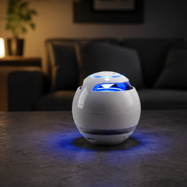 OrbX Mini Bluetooth Speaker By Music Andy Designs Wireless Speaker With Rich Balanced Sound And Spherical Design