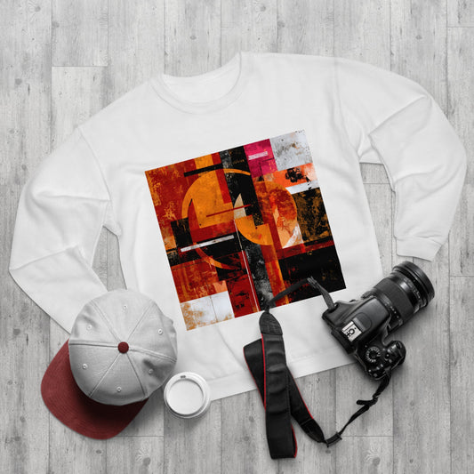 Modern Resonance Abstract Crewneck – Music Andy Designs - MusicandydesignsSweatshirt