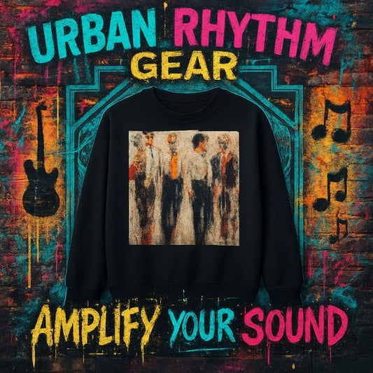 Musicandy Crewneck Sweatshirt — Branded Logo Pullover - MusicandydesignsSweatshirt