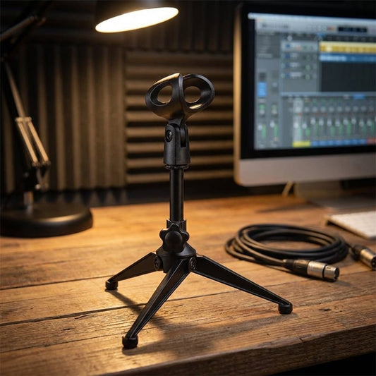 New Condenser Microphone Desktop Tripod Stand - MusicandydesignsMusic Gadgets