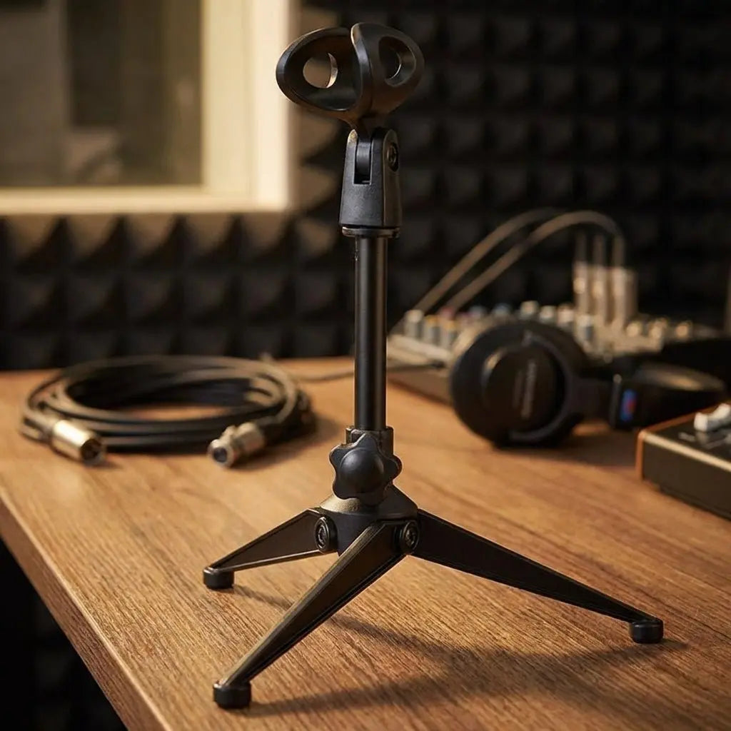 New Condenser Microphone Desktop Tripod Stand - MusicandydesignsMusic Gadgets