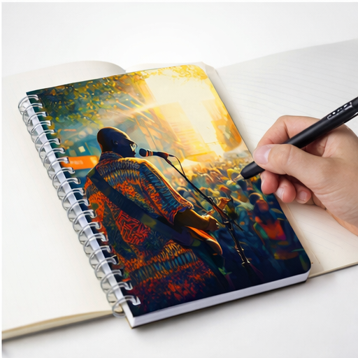 Spiral Notebook 6 By 8 Inch Ruled Line, 118 Pages, Durable Cover For School And Notes