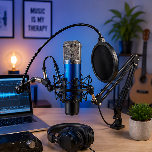 Professional Net Microphone Stand Set for Optimal Sound