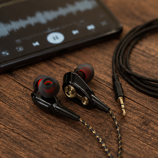 Metal In-Ear Wired Earphones for Music & Everyday Use