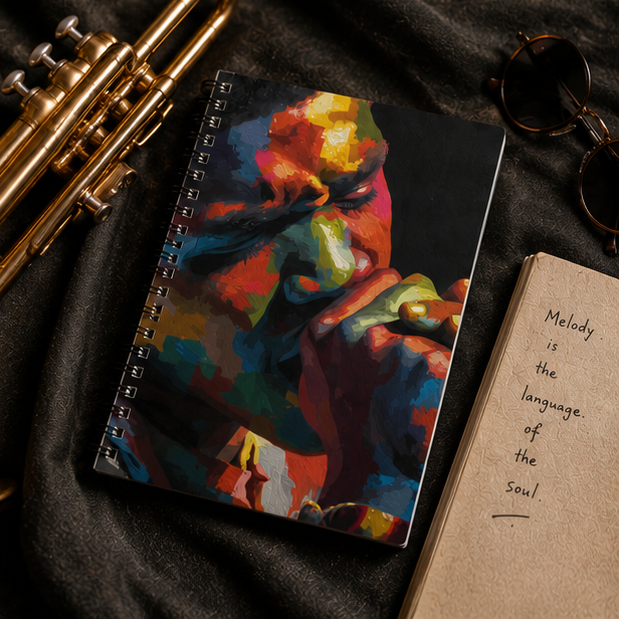 Spiral Notebook With Ruled Line Paper 118 Pages Durable Printed Cover For Notes Everyday Use