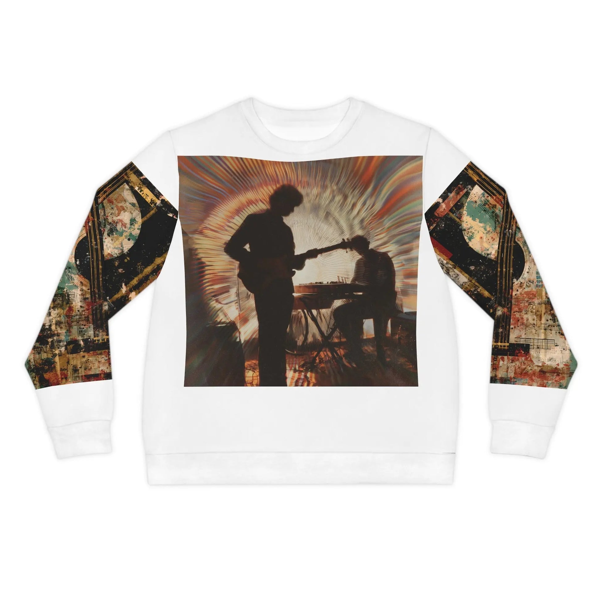 Sonic Mirage Artistic Crewneck – Music Andy Designs - MusicandydesignsAll Over Prints