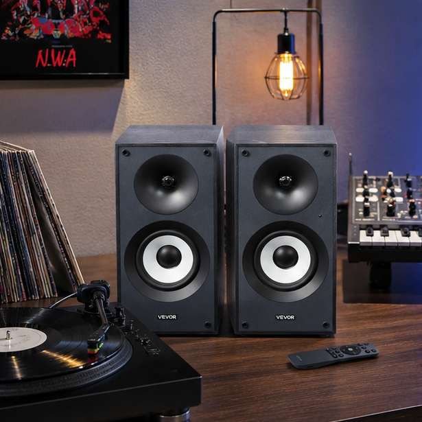 Premium Bluetooth Studio Monitors: 25W Powerhouse Pair