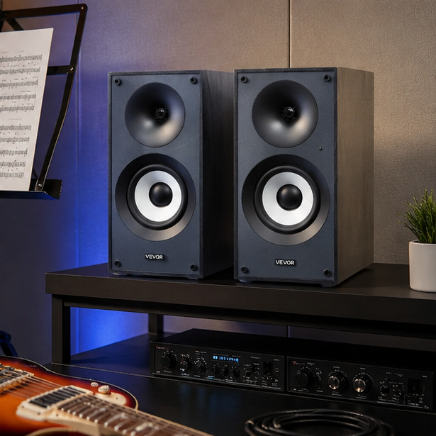 Premium Bluetooth Studio Monitors: 25W Powerhouse Pair