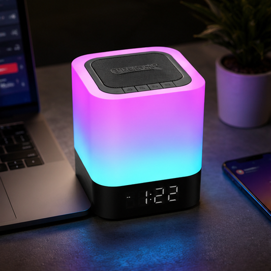 MusicAndy RGB Bluetooth Speaker for Music & Vibes